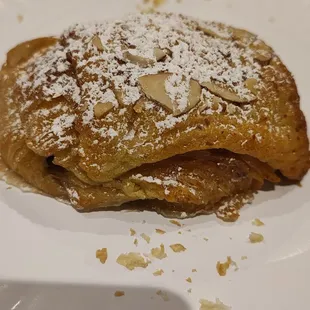 Almond chocolate croissant