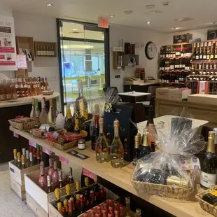 Wine shop inside