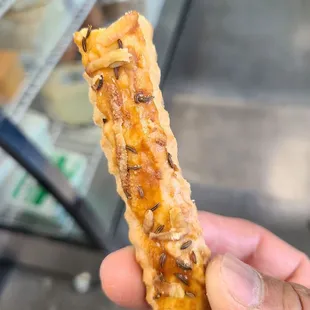 Cheese sticks are yummy