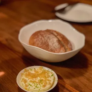 Spelt Sourdough Rolls with Yogurt Butter