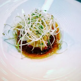 Lamb neck, celery root, lemongrass