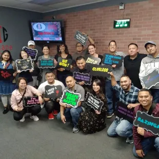 Friends spending some time together in our Attic Society Escape Rooms.