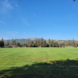 Mornings at Athan Downs before everyone is here