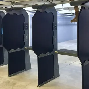 Ten 25 Yard Indoor Shooting Lanes