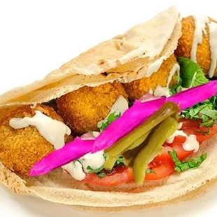 Falafel wrap