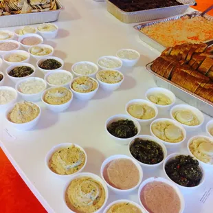 Dips on dips on dips!