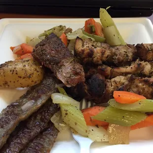 One of my many plates. So good!