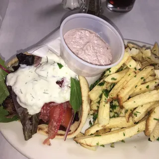 Chicken Souvlaki Wrap