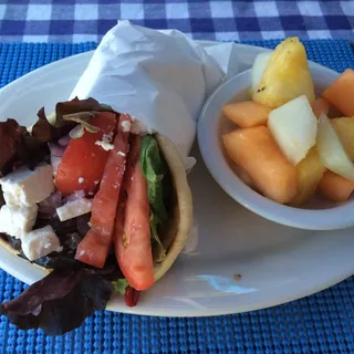 Grilled Eggplant Wrap(Vegetarian)