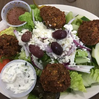 Falafel Greek Salad