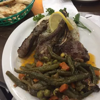 Lamb Chops Platter