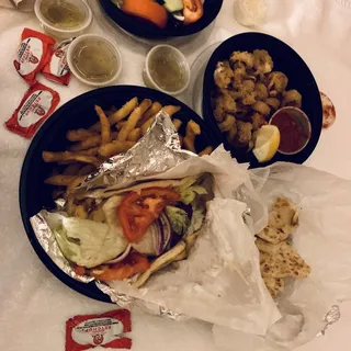 Kalamarakia (Calamari) Platter