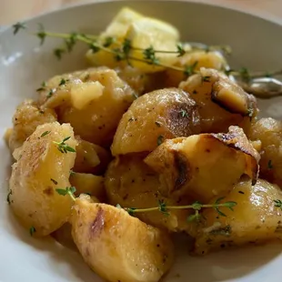 Greek restaurant Athena Roasted Chicken potatoes