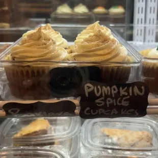 'tis the season! Pumpkin spice cupcakes 

#october #autumn #fall #pumkinspice #delicious #sweet
