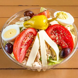 Quick salad at Athena Roasted Chicken