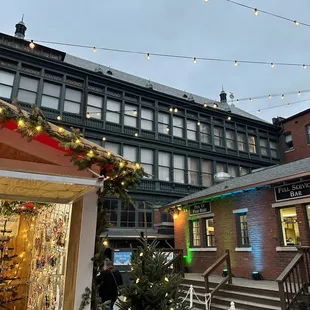 a christmas market