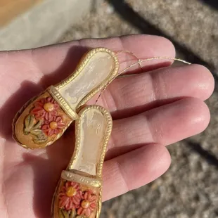 Wax ornament for the Christmas tree