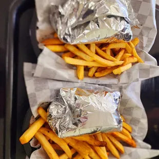 Gyro and Fries