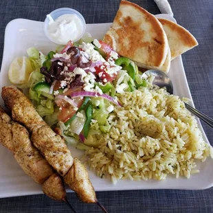 Chicken Souvlaki
