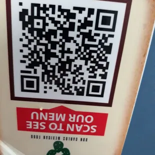 Menu QR 011423