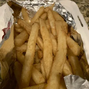 Crispy fries