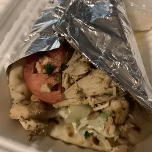 Chicken gyro
