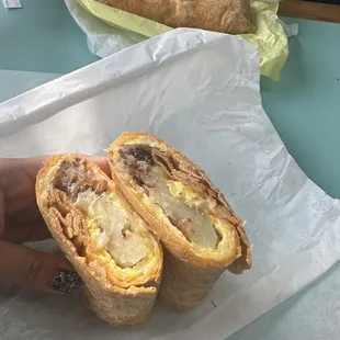 Egg, Hasbrown, Cheese
