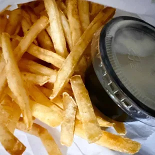 Fries with Tzatziki sauce