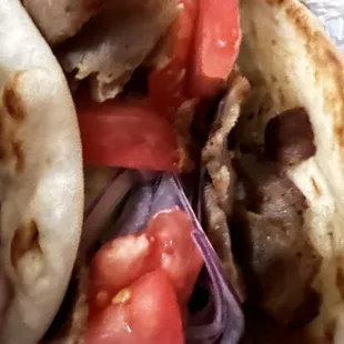 Original Gyro, added cucumbers. Amazing!