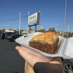 Baklava to go!