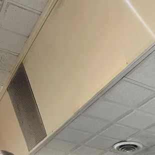 a view of the ceiling