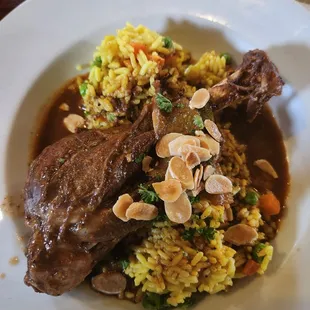 a plate of food