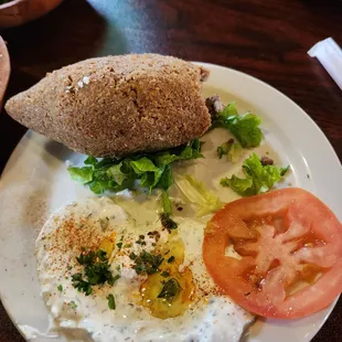 a plate of food