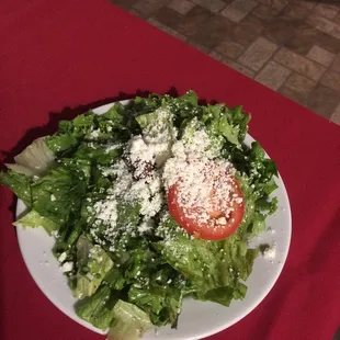 Feta Cheese Salad comes with dinner
