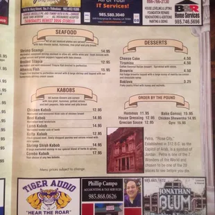 Menu pg. 3