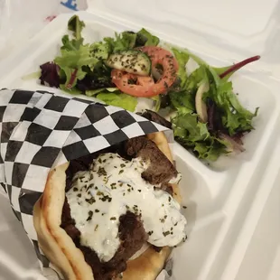 Lamb Gyro Plate