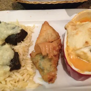 Dolmades Stuffed Grape Leaves