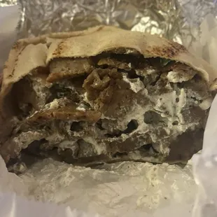 Gyro - look how much meat!!!