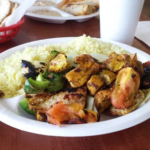 Chicken Kabob Sandwich