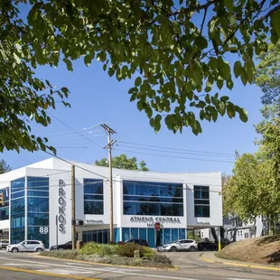 Outside view of Athens Central Hotel.