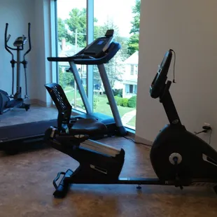 24 hour fitness center.