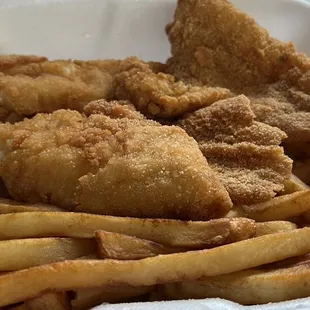 Fried Perch French Fries