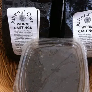 Yes- this is what you think it is.... Worm poop