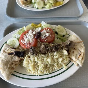 Lamb platter