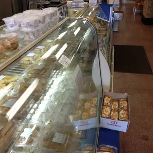 Dessert case.