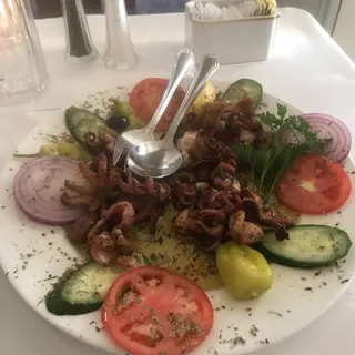 Grilled Baby Octopus