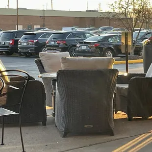 Outdoor seating