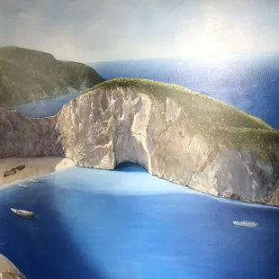 Greek restaurants have to have a mural! I wan to go!!