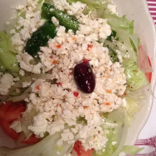 Small Greek salad