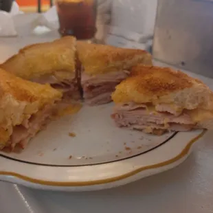 Hot Ham and cheese